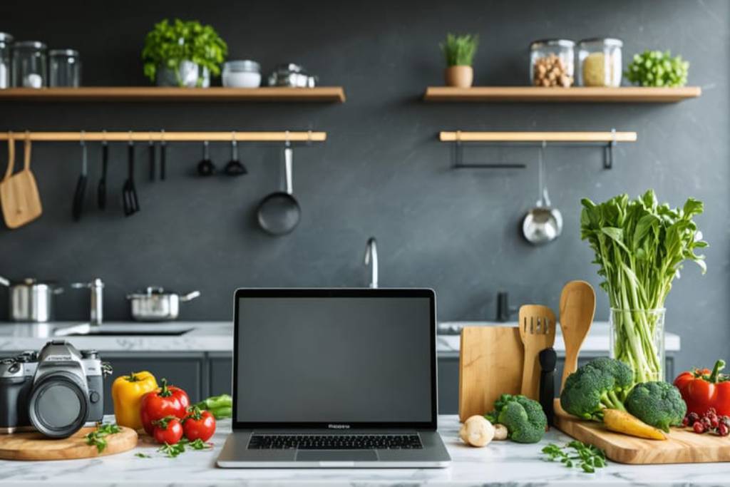 Virtual cooking setup